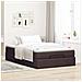 Struttura Letto Pouf con Materasso 120x200 cm in Tessuto - Foto miniatura 3