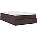 Struttura Letto Pouf con Materasso 120x200 cm in Tessuto - Foto miniatura 6