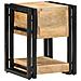 Comodini 2 pcs 40x40x40 cm Legno Massello di Mango - Foto miniatura 6