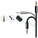 Cavo Audio 3.5mm A 4 Poli Maschio-maschio Per Auto, Cuffie Da Gioco E Streaming Live 3m - Foto miniatura 5