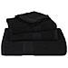 Asciugamani 10 pz Neri 50x100 cm 360 g/m² 100% Cotone - Foto miniatura 4