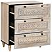 Credenza Bianco 60 x 33 x 75 cm legno massello di mango - Foto miniatura 1