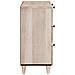 Credenza Bianco 60 x 33 x 75 cm legno massello di mango - Foto miniatura 3