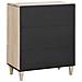 Credenza Bianco 60 x 33 x 75 cm legno massello di mango - Foto miniatura 4