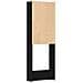 Mobile per lavatrice Rovere Nero 64 x 24 x 190 cm - Foto miniatura 5