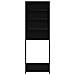 Mobile per lavatrice Rovere Nero 64 x 24 x 190 cm - Foto miniatura 6