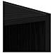 Mobile per lavatrice Rovere Nero 64 x 24 x 190 cm - Foto miniatura 8