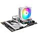 UX400 ARGB Sync Processore Raffreddatore d'aria 12 cm Bianco 1 pz - Foto miniatura 3