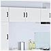 Pensile cucina 2 pcs Bianco 50 x 31 x 40 cm Legno multistrato - Foto miniatura 2