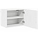 Pensile cucina 2 pcs Bianco 50 x 31 x 40 cm Legno multistrato - Foto miniatura 6