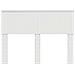 Testiera con testiera Bianco Lucido 120 cm Legno multistrato - Foto miniatura 4