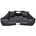 145x115 cm KINGDOG Cuccia per cani impermeabile personalizzabile Nero - Foto miniatura 3