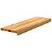 Gradini 20 pz Marrone Chiaro 80x30x2 cm Legno Massello Rovere - Foto miniatura 3