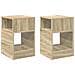 Tavolino 2 pcs Rovere Sonoma 30,5 x 30 x 45 cm - Foto miniatura 1