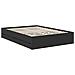 Struttura del letto Nero 140 x 190 cm Legno Ingegnerizzato - Foto miniatura 6