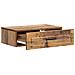 Tavolino da Parete Laterale Legno antico 59 x 34,5 x 17 cm - Foto miniatura 3