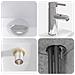 Mobile Lavabo da Parete Grigio Cemento 49,5 x 41 x 62,5 cm - Foto miniatura 6