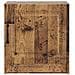Armadio da Notte 2 pcs Legno antico 43 x 34,5 x 47 cm - Foto miniatura 5