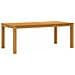 Tavolo da pranzo 200 x 100 x 75 cm Legno di Quercia Massello - Foto miniatura 1