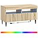 Mobile TV LED Rovere Sonoma Legno ingegnerizzato - Foto miniatura 3