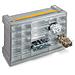 Cassettiera Bricolage Poker 25 grigio sky L40,5 x P15 x H24 - Foto miniatura 1