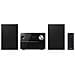 Sistema Micro Hi Fi X-EM16 Lettore CD Supporto MP3 Potenza Totale 10 W USB Radio FM Colore Nero - Foto miniatura 1