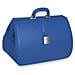 BORSA KANSAS - IN PELLE SKAY - COLORE BLU ELETTRICO - Foto miniatura 1