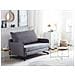 Divano Letto 2 Posti In Tessuto Grigio Belfast - Foto miniatura 31