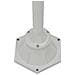 Lampione Da Giardino E27 220 Cm Alluminio 2 Lampade Bianco - Foto miniatura 4