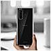 Cover Sony Xperia 5 Silicone Morbida / Pellicola Vetro Temperato 9h Trasparente - Foto miniatura 2