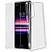 Cover Sony Xperia 5 Silicone Morbida / Pellicola Vetro Temperato 9h Trasparente - Foto miniatura 3
