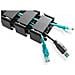 Flex. Cable Routing Adj. Length Cable Management Spine Black - Foto miniatura 2