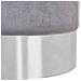 Pouf In Velluto Grigio Brigitte - Foto miniatura 7