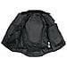 Giacca Moto Estiva Tessuto Rete Mesh Traspirante Protezioni Ce Cordura Nero M - Foto miniatura 3