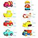 Bagno Di Giocattoli Acquatici Bagno Di Veicoli Giocattoli (8pcs) Baby Molli Bath Time Giocattoli Vasca Da Bagno Learning Auto Giocattoli E Vasca Da Bagno Camion Giocattoli Per I Pi Piccoli - Foto miniatura 3