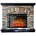 Camino elettrico AMBAR Stone, con effetto sonoro, L107xH90cm - Foto miniatura 2