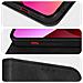 Custodia Galaxy A03s Effetto Scamosciato Portafoglio Tender Book Nera - Foto miniatura 2