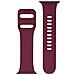 Cinturino 798 Originale Silicone Per Apple Watch 1-2-3-4-5-6-7-8-se 42 44 45mm Wine Red - Foto miniatura 3
