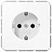 Cd 1520 Bf Ww Cee 7/3 Bianco Presa Energia - Foto miniatura 1