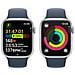 Watch Series 9 GPS + Cellular Cassa 45mm in Alluminio Argento con Cinturino Sport Blu Tempesta - M /L - Foto miniatura 5