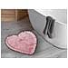 Tappeto Bagno Doccia Spugna Tappetino Assorbente Cotone Pelo Corto Mod. Matilde Matilde Rosa - Foto miniatura 4
