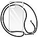 Cover Con Cordino Per Iphone 12 E 12 Pro Rigida Bumper Serie Corda Trasparente - Foto miniatura 1