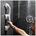 Maniglia Di Sicurezza Doppia Per Bagno Angolare Grabbath - Foto miniatura 1