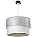 Lampada A Sospensione Polo Mdl2355 In Tessuto Grigio - Foto miniatura 2
