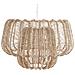Lampadario Saisi Corda Di Carta Beige - Foto miniatura 7