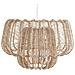 Lampadario Saisi Corda Di Carta Beige - Foto miniatura 9