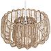 Lampadario Saisi Corda Di Carta Beige - Foto miniatura 10