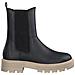 Black Casual Closed Booties Stivaletti Sintetico E Tessile Scarpe Donna Nero Eu 40, 5-25411-39 001 - Foto miniatura 1