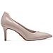 Nude Patent Elegant Closed Pumps High Scarpe Con Tacco Sintetico E Tessile Scarpe Donna Beige Eu 39, 1-22481-42 253 - Foto miniatura 2