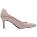 Nude Patent Elegant Closed Pumps High Scarpe Con Tacco Sintetico E Tessile Scarpe Donna Beige Eu 39, 1-22481-42 253 - Foto miniatura 3